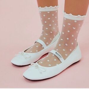 Hello Kitty White Ballet Flats